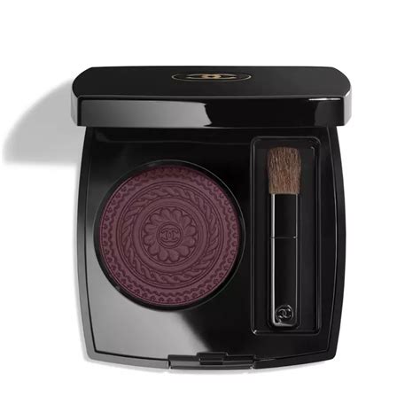 chanel d ombre|Chanel eyeshadow pourpre brun.